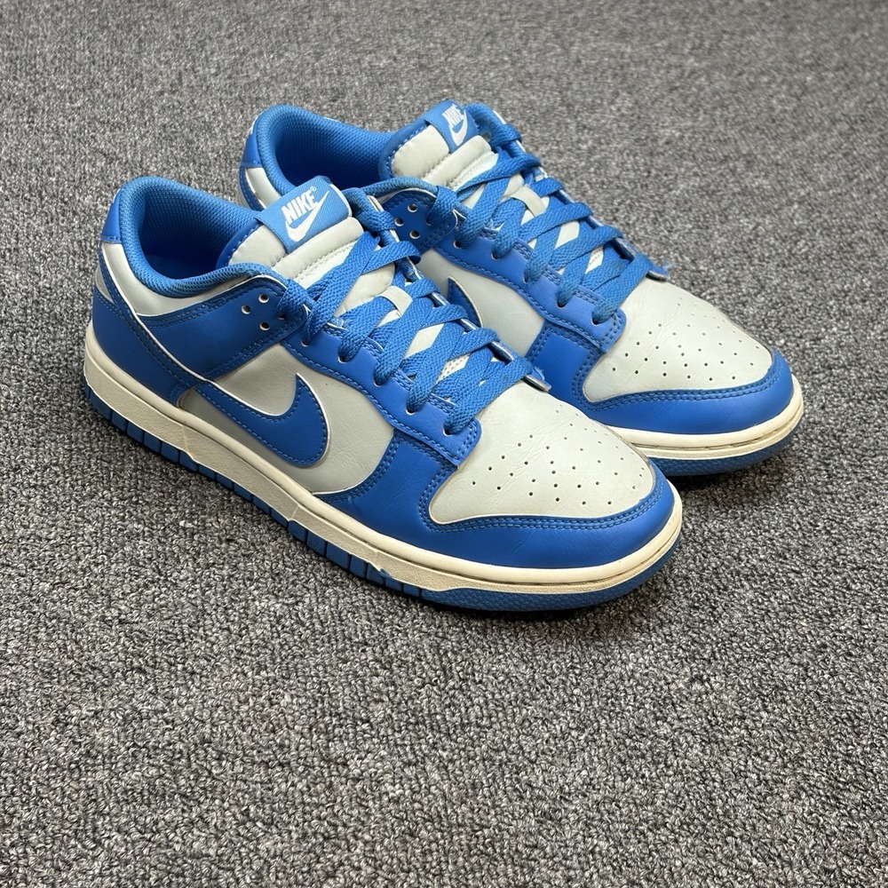 Nike Dunk Low Retro Blue Detroit Lions Men's Size 8.5 Shoes Sneakers HF5441-002
